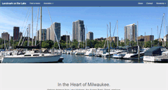 Desktop Screenshot of landmarkonthelake.com